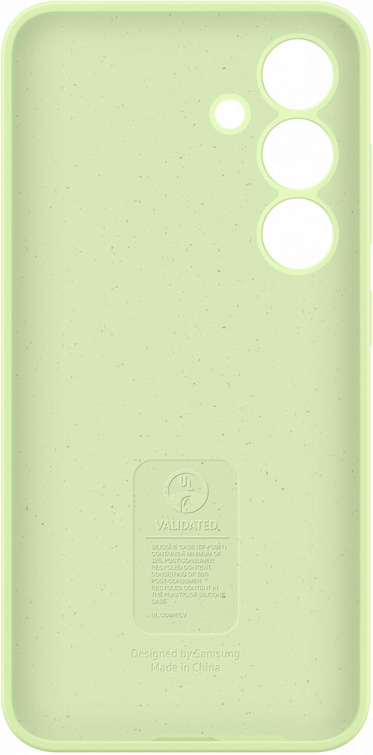 Samsung Galaxy S24 Silicone Case | Lime Samsung Galaxy S24 Silicone Case | Lime